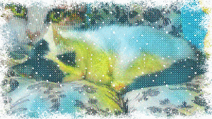 cold and snowy effect