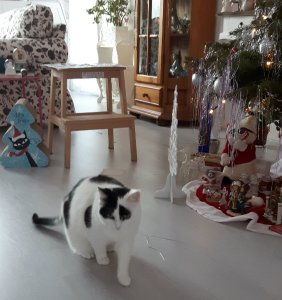 caturdayartchristmasstyle