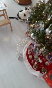 caturdayartchristmasstyle