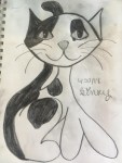 Binky tekening Lonestarcats