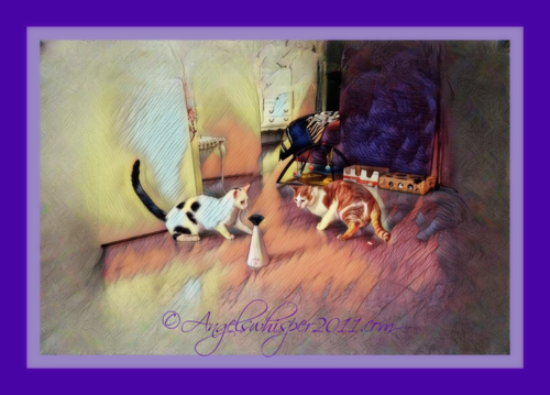 Now try to catch the pieces of that dot in my masterpiece...and if you have it, let me know😸Enjoy🌞